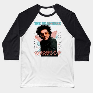 The Darkness // Frankie Poullain Fan Art Retro Design // Vintage Baseball T-Shirt